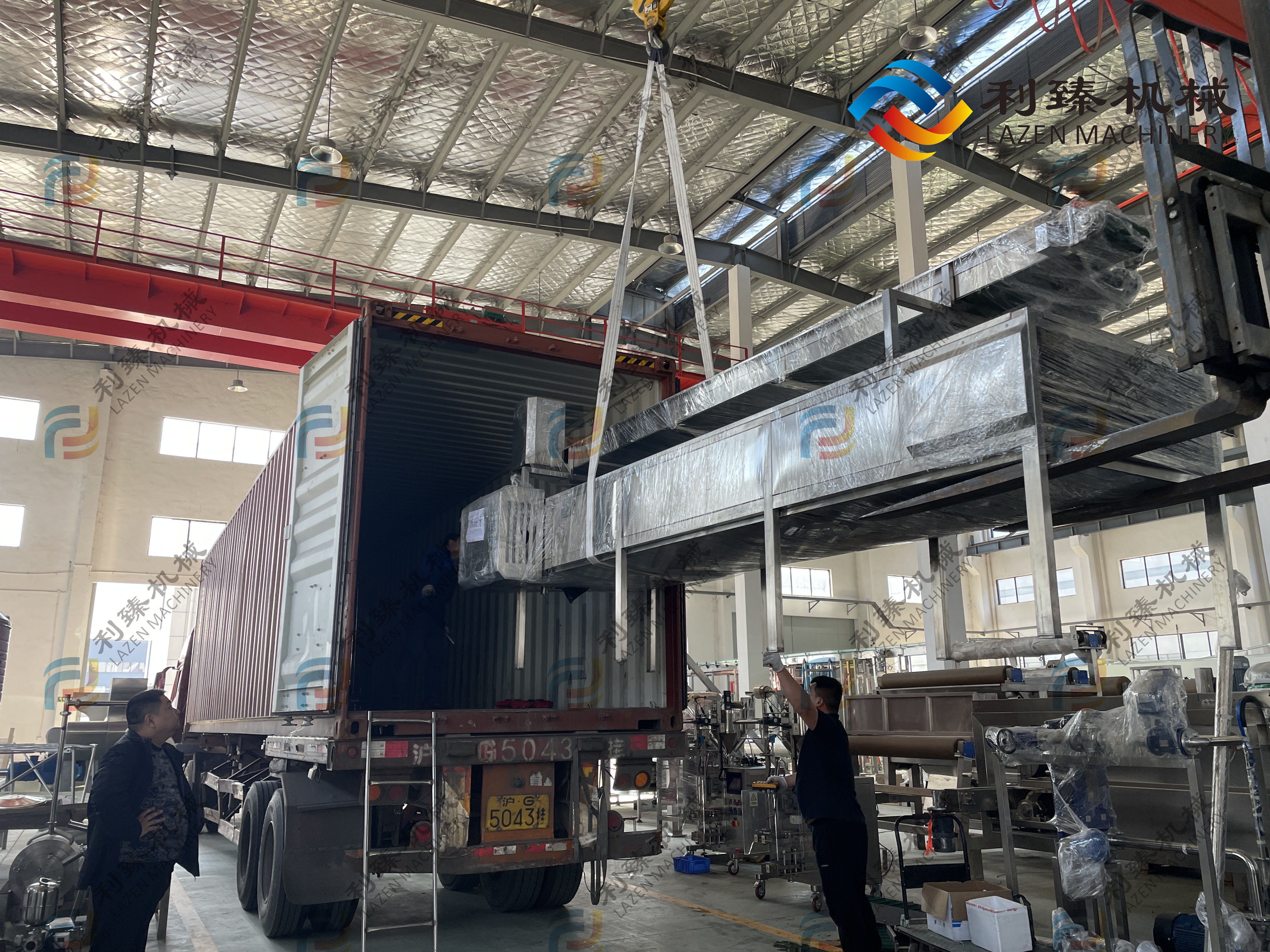 Mixed juice processing production line delivery