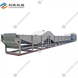 Water spray pasteurizer and cooling