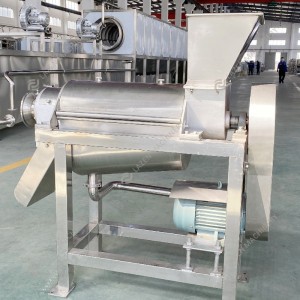 Screw type juice extractor