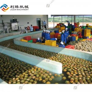 Fruit receiving system