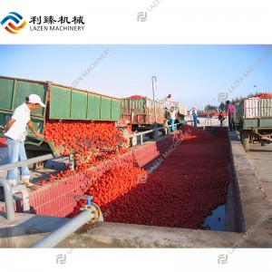 Fruit receiving system