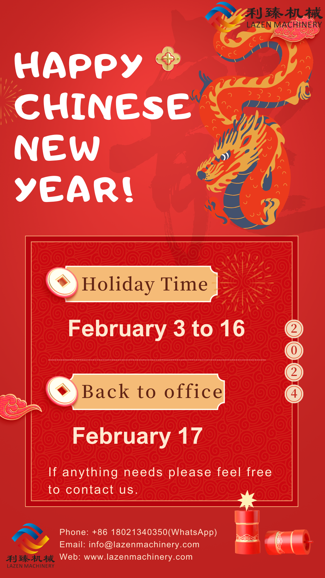 HAPPY CHINESE NEW YEAR!